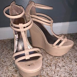 Light Salmon Heels- Charolette Russe